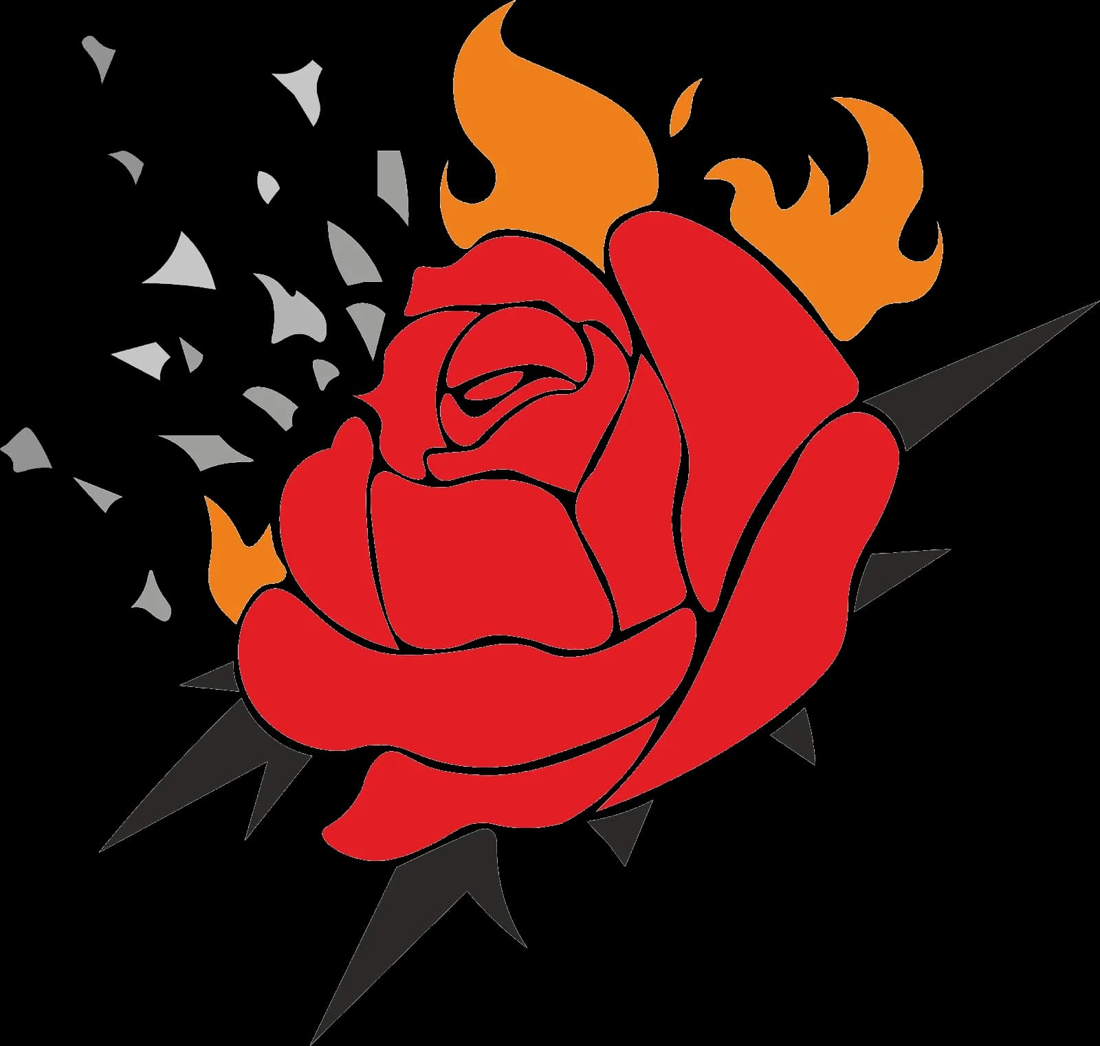 Fire Roses